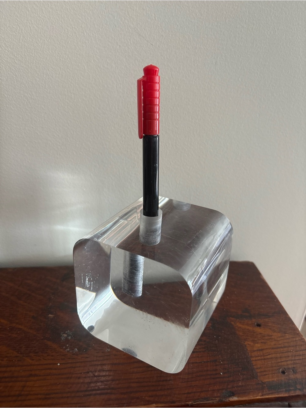 Acrylic Transparent Pen Holder